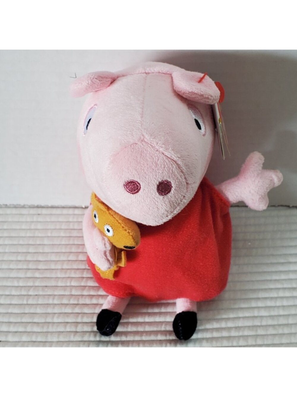 Peppa Pig Beanie Babies Collection Plush 7" Stuffed Animal 2024 TY